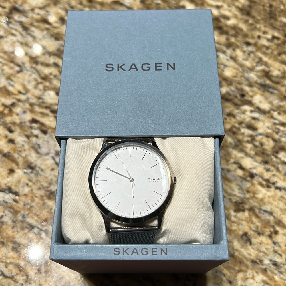 Signatur Lille Slim Steel Mesh Watch - MENs